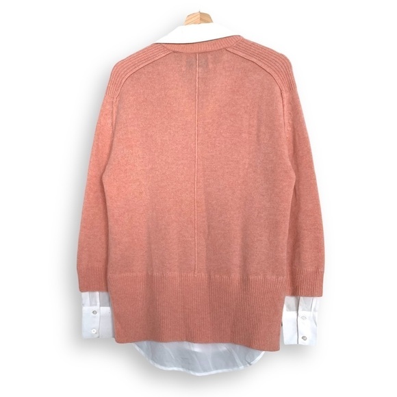 Brochu Walker Sweater Looker Layered V Neck Cashmere - Picture 9 of 14